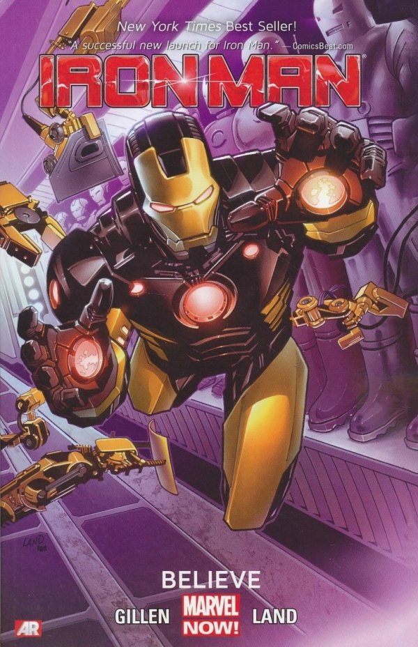 IRON MAN VOL 01 BELIEVE TP [9780785166658]
