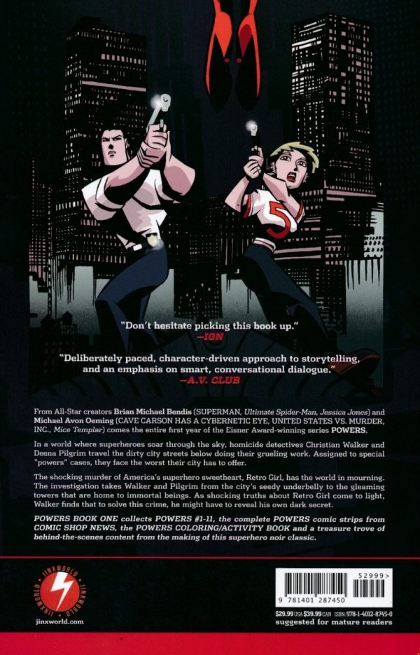 POWERS VOL 01 TP [9781401287450] **OFERTA SPECJALNA**