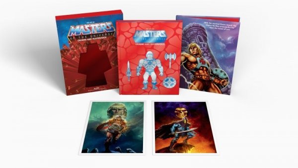 ART OF MASTERS OF UNIVERSE ORIGINS AND MASTERVERSE DELUXE EDITION HC [9781506741031] **promocja STOCK SALE**