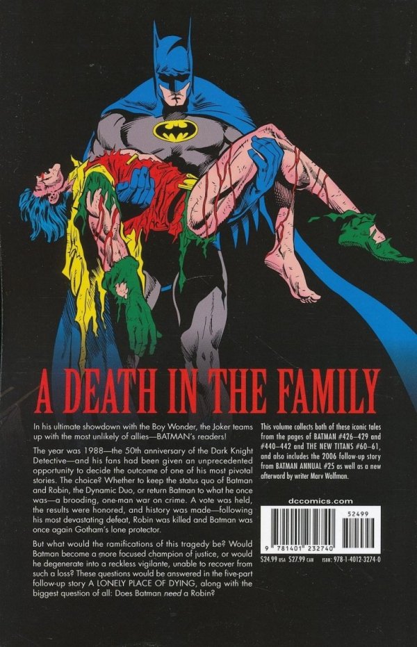 BATMAN A DEATH IN THE FAMILY TP [9781401232740] **OFERTA SPECJALNA**