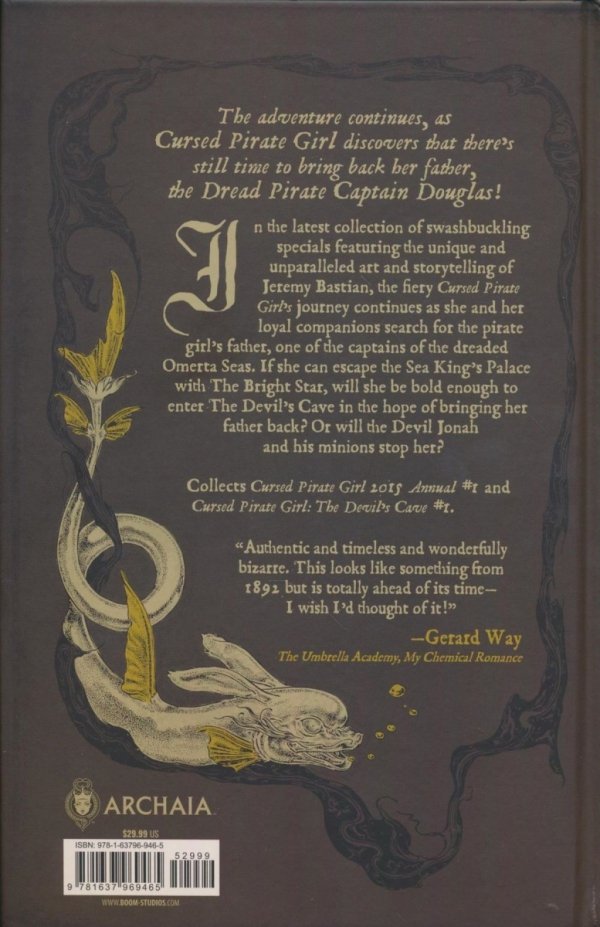 CURSED PIRATE GIRL MALODIOUS MUTINY HC [9781637969465]