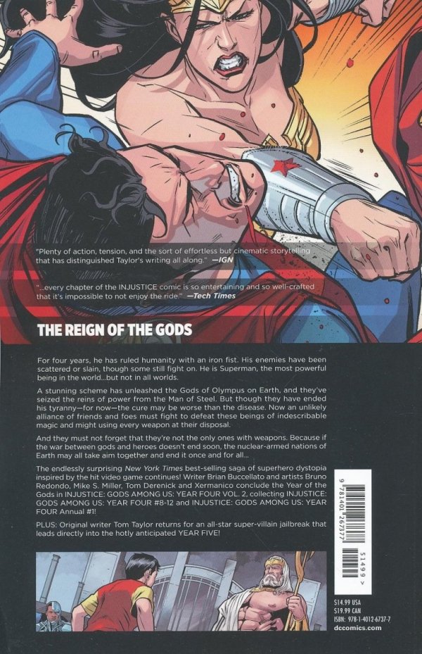 INJUSTICE GODS AMONG US YEAR 4 VOL 02 TP [9781401267377]