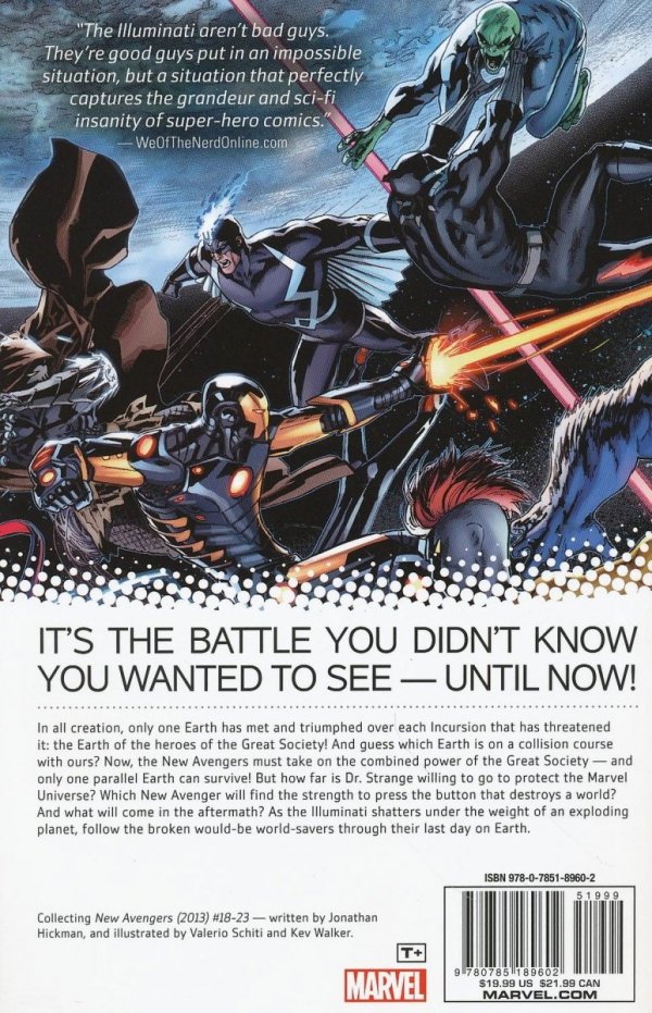 NEW AVENGERS VOL 04 A PERFECT WORLD TP [9780785189602] **promocja TOMY**