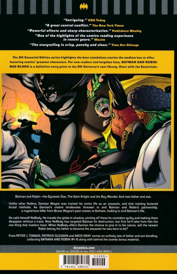 DC ESSENTIAL EDITION BATMAN AND ROBIN BAD BLOOD TP [9781401289331] **OFERTA SPECJALNA**