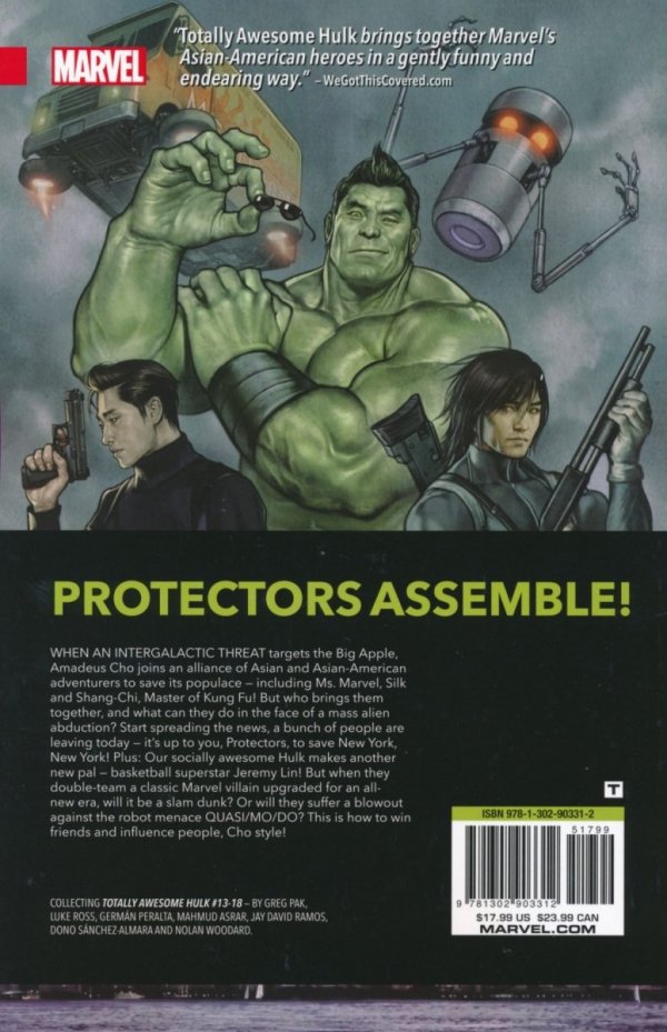 TOTALLY AWESOME HULK VOL 03 BIG APPLE SHOWDOWN TP [9781302903312] **OFERTA SPECJALNA**