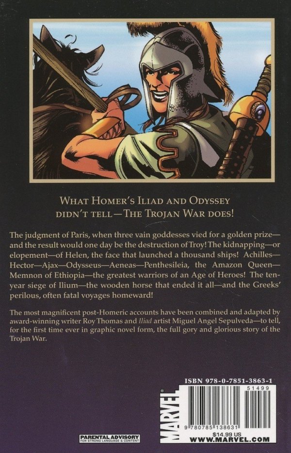 MARVEL ILLUSTRATED THE TROJAN WAR TP [9780785138631] **promocja TOMY**