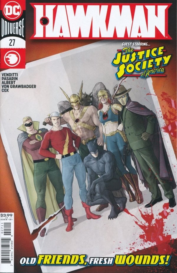 HAWKMAN [35480] #27 CVR A [76194135480402711] **promocja ZESZYTY**