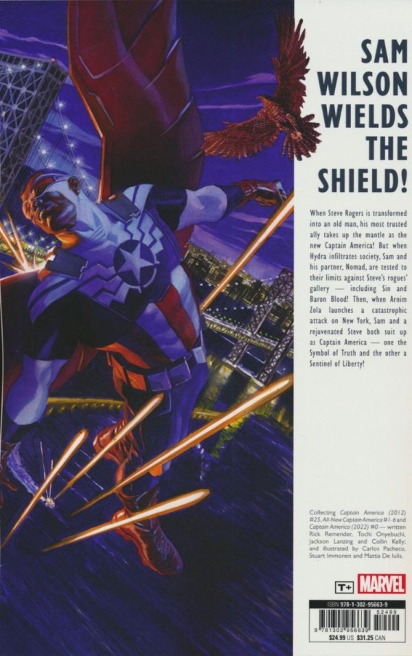 CAPTAIN AMERICA THE SAGA OF SAM WILSON TP [9781302956639] **promocja TOMY**
