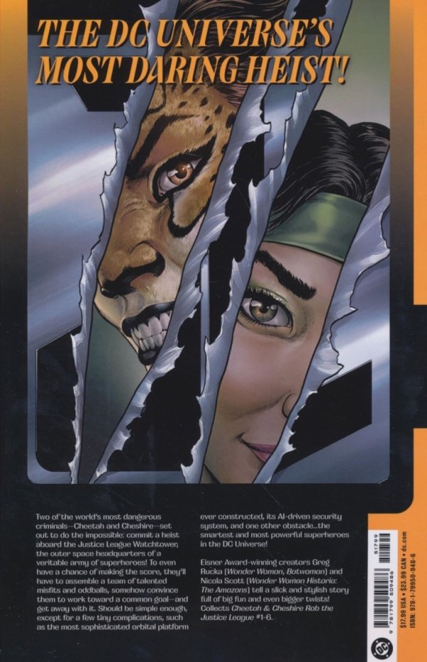 JUSTICE LEAGUE CHEETAH AND CHESHIRE ROB THE WATCHTOWER TP [9781799509486]