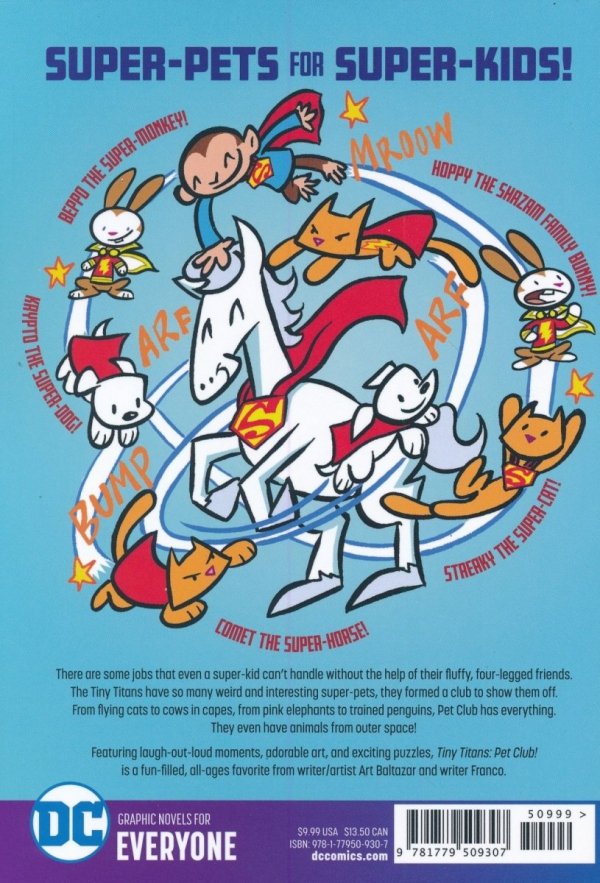 TINY TITANS PET CLUB TP [9781779509307] **OFERTA SPECJALNA**