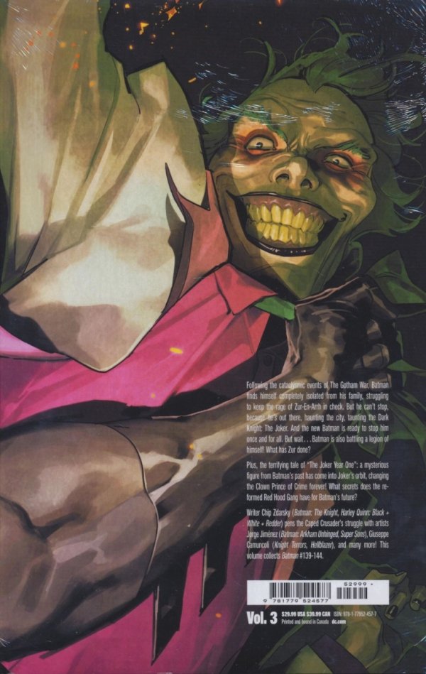 BATMAN VOL 03 THE JOKER YEAR ONE HC [9781779524577]
