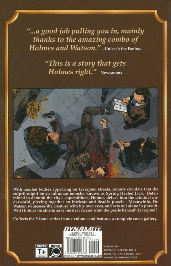 SHERLOCK HOLMES VOL 02 THE LIVERPOOL DEMON TP [9781606904367]