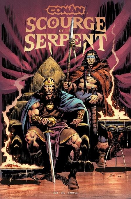 CONAN THE BARBARIAN SCOURGE OF THE SERPENT #1 CVR A ROBERTO DE LA TORRE [65946038031500111]