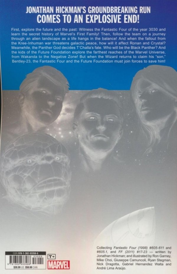FANTASTIC FOUR BY JONATHAN HICKMAN THE COMPLETE COLLECTION VOL 04 TP [9781302933586] **promocja TOMY**