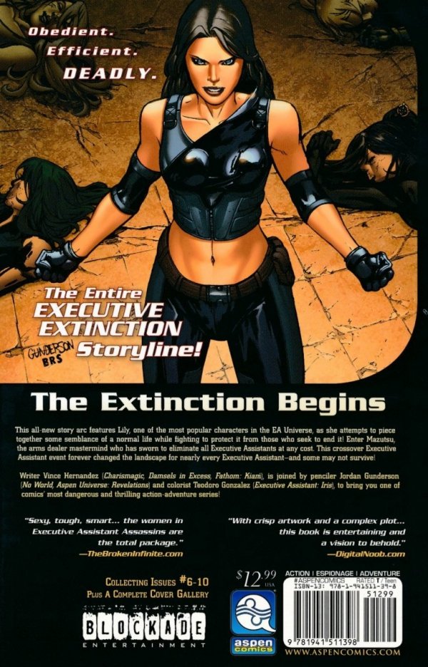 EXECUTIVE ASSISTANT ASSASSINS VOL 02 EXECUTIVE EXTINCTION TP [9781941511398] **promocja TOMY**