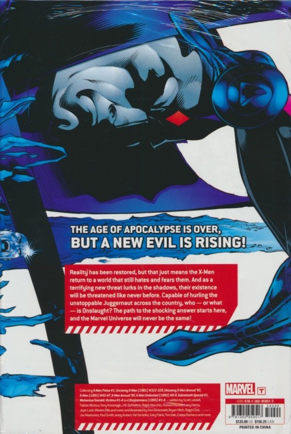 X-MEN ROAD TO ONSLAUGHT OMNIBUS VOL 01 HC [VARIANT] [9781302959517]