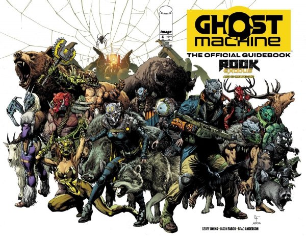GHOST MACHINE THE OFFICIAL GUIDEBOOK #4 CVR A GARY FRANK AND BRAD ANDERSON WRAPAROUND [70985304673800411]