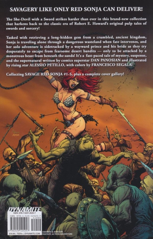 SAVAGE RED SONJA DEVIL IN THE SAND TP [9781524125257] **promocja TOMY**
