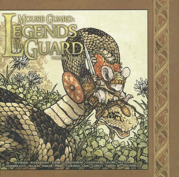 MOUSE GUARD LEGENDS OF THE GUARD VOL 03 HC [9781608867677]