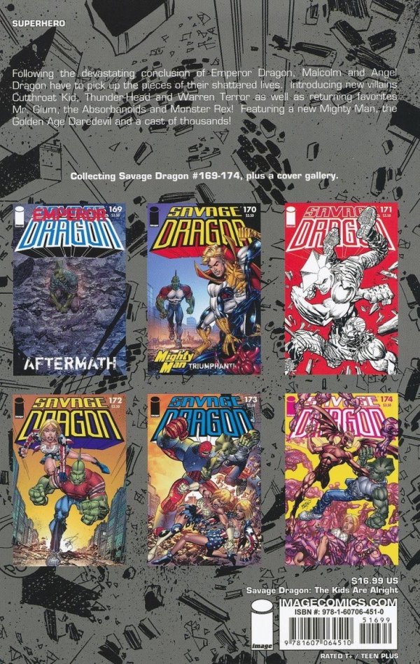 SAVAGE DRAGON THE KIDS ARE ALRIGHT TP [9781607064510]