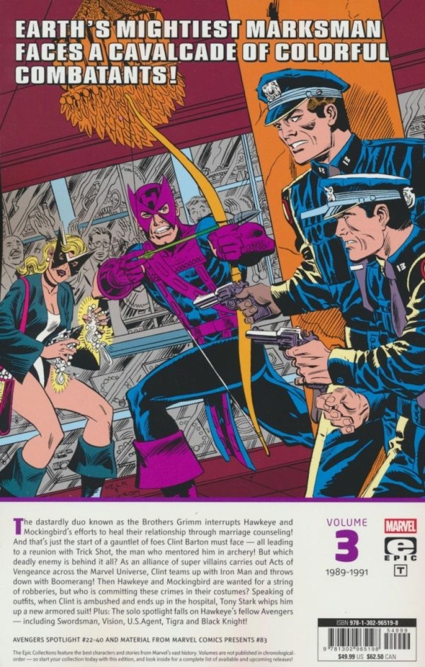 HAWKEYE EPIC COLLECTION MARKED FOR DEATH TP [9781302965198]