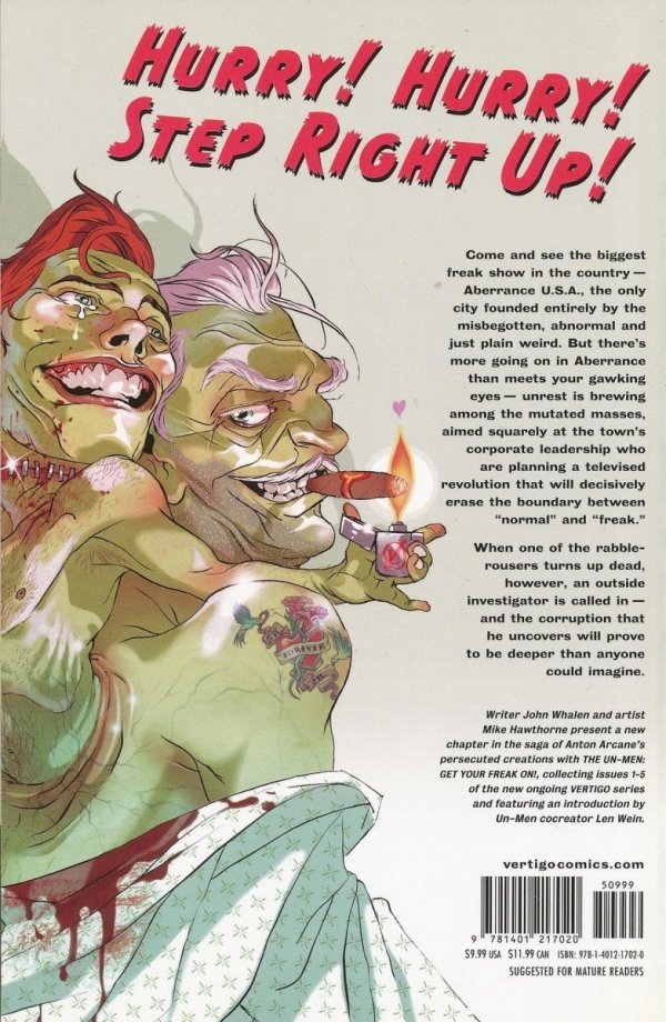 UN-MEN VOL 01 GET YOUR FREAK ON TP [9781401217020]