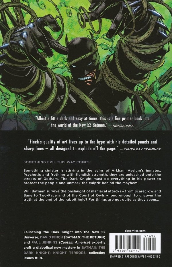 BATMAN THE DARK KNIGHT VOL 01 KNIGHT TERRORS TP [9781401237110]