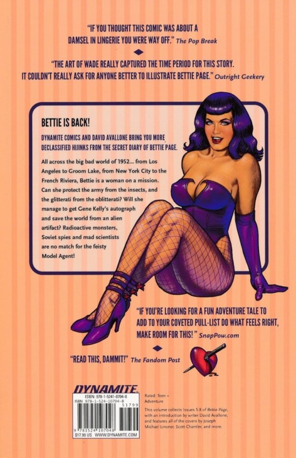 BETTIE PAGE VOL 02 MODEL AGENT TP [9781524107048] **promocja TOMY**