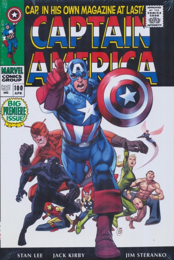 CAPTAIN AMERICA OMNIBUS VOL 01 HC [STANDARD] [9781302957995] **promocja STOCK SALE**