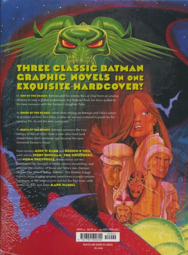 BATMAN THE DEMON TRILOGY HC [9781799502692]