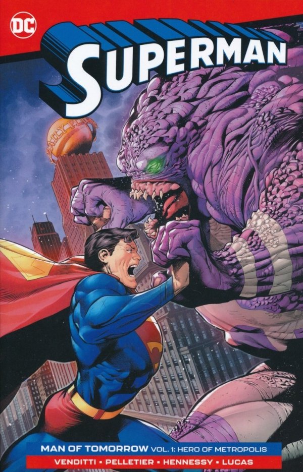 SUPERMAN MAN OF TOMORROW VOL 01 HERO OF METROPOLIS TP [9781779511300] **promocja TOMY**