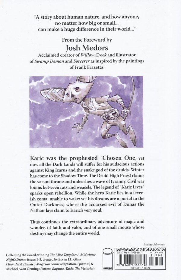 MICE TEMPLAR VOL 03 A MIDWINTER NIGHTS DREAM TP [9781607066514]