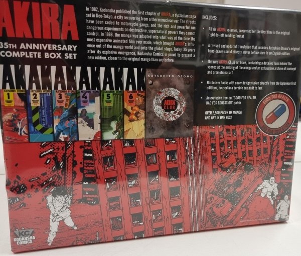 AKIRA 35TH ANNIVERSARY BOX SET HC [9781632364616] **OFERTA SPECJALNA**