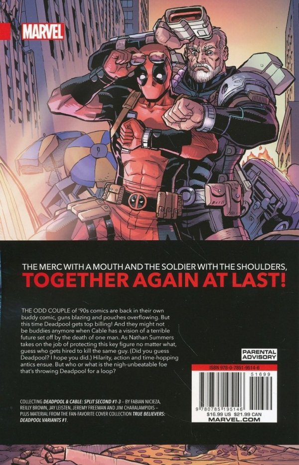 DEADPOOL AND CABLE SPLIT SECOND TP [9780785195146] **promocja TOMY**