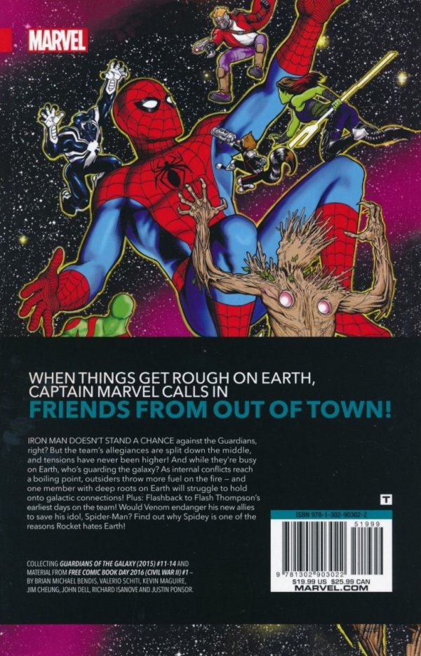 GUARDIANS OF THE GALAXY NEW GUARD VOL 03 CIVIL WAR II TP [9781302903022]