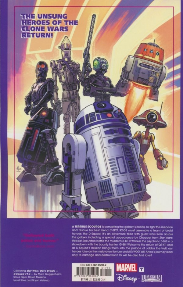 STAR WARS DARK DROIDS D-SQUAD TP [9781302952082] **promocja TOMY**