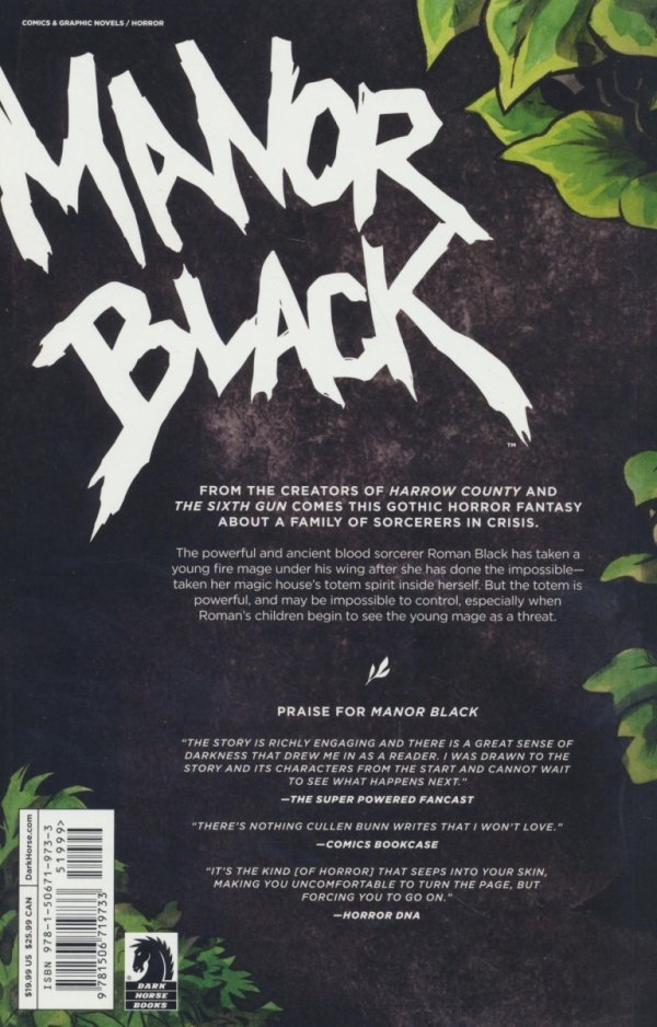 MANOR BLACK VOL 02 FIRE IN THE BLOOD TP [9781506719733]