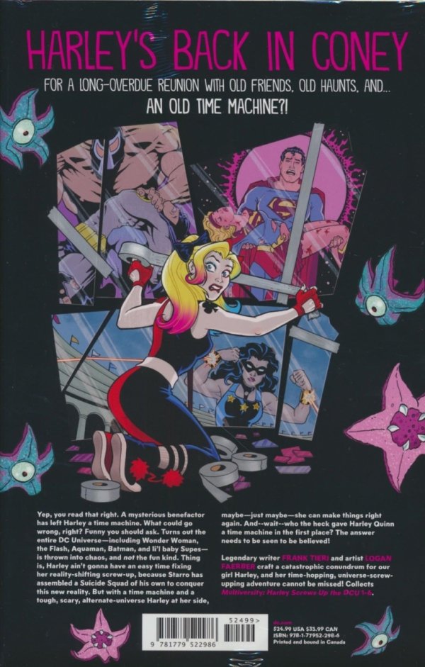 MULTIVERSITY HARLEY SCREWS UP THE DCU HC [9781779522986]