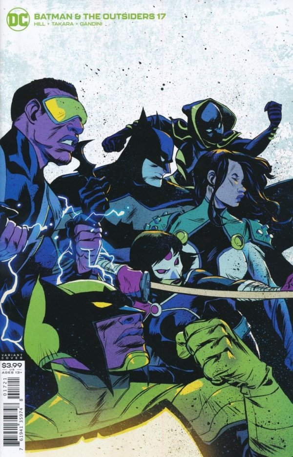 BATMAN AND THE OUTSIDERS [35974] #17 CVR B [76194135974801721] **promocja ZESZYTY**