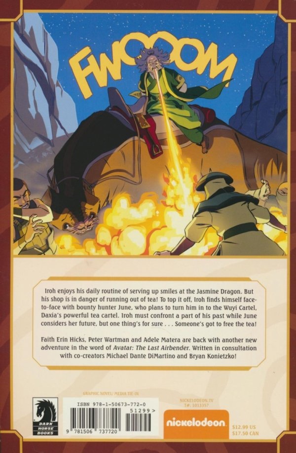 AVATAR THE LAST AIRBENDER BOUNTY HUNTER AND TEA BREWER TP [9781506737720]