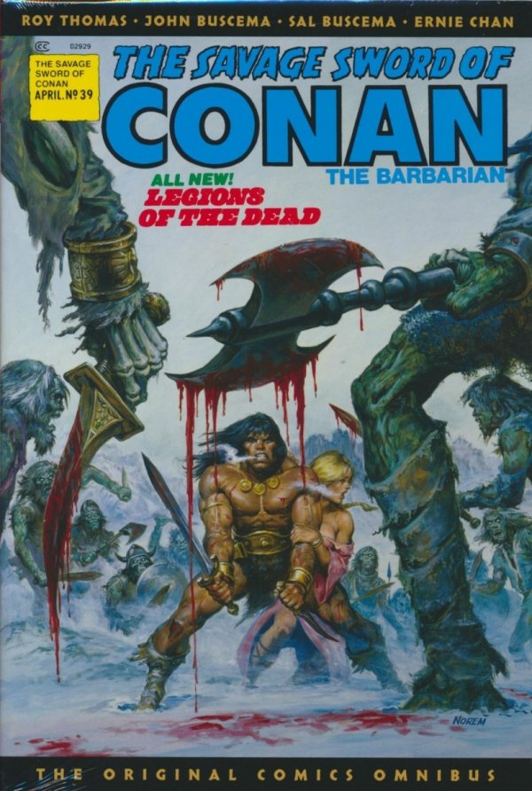 SAVAGE SWORD OF CONAN THE ORIGINAL COMICS OMNIBUS VOL 03 HC [VARIANT] [9781787744080] **promocja TOMY**