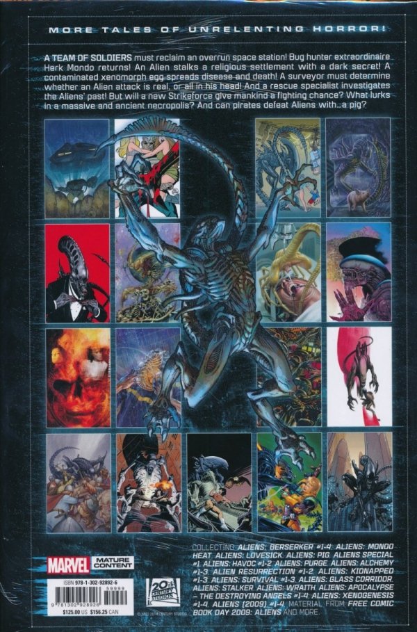 ALIENS THE ORIGINAL YEARS OMNIBUS VOL 03 HC [STANDARD] [9781302928926] **promocja TOMY**