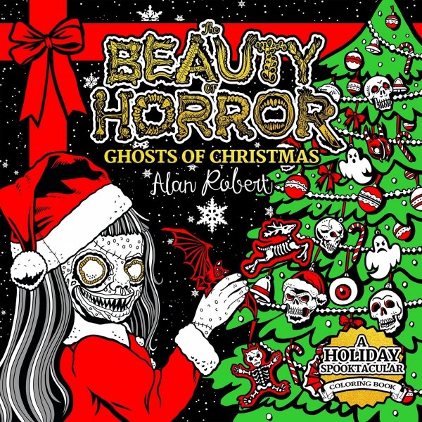 BEAUTY OF HORROR GHOSTS OF CHRISTMAS COLORING BOOK TP [9781684053322]