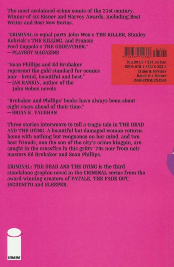 CRIMINAL VOL 03 THE DEAD AND THE DYING TP [9781632152336] **OFERTA SPECJALNA**