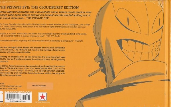 PRIVATE EYE HC [9781632155726] **promocja TOMY**