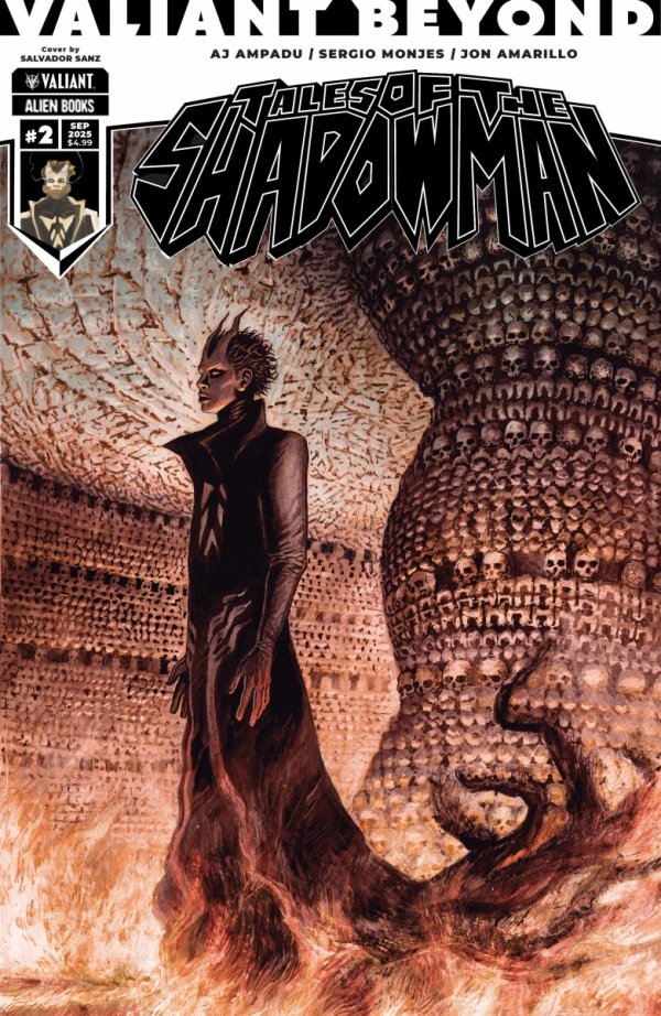 VALIANT BEYOND TALES OF THE SHADOWMAN #2 VARIANT B SANZ [73238818124700221]