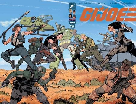 GI JOE #25 CVR A TOM REILLY WRAPAROUND [70985304167202511]