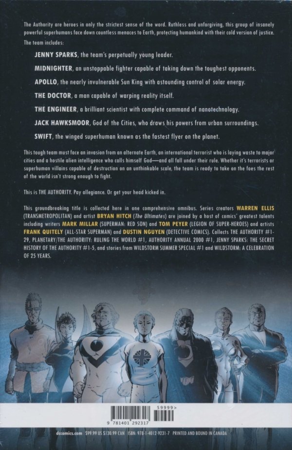 AUTHORITY OMNIBUS HC [9781401292317] **OFERTA EKSPOZYCYJNA**