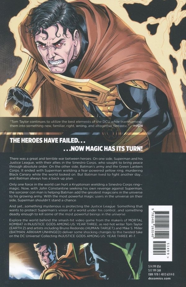 INJUSTICE GODS AMONG US YEAR 3 VOL 01 TP [9781401263140] **OFERTA SPECJALNA**