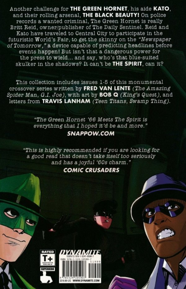 GREEN HORNET 66 MEETS THE SPIRIT TP [9781524105907] **promocja TOMY**